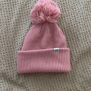 Womens pink urban outfitters beanie